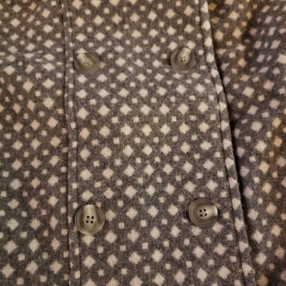 NEW! Xhilaration Double Breasted Wool Blend Coat - Picture 3 of 5